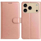 Lambskin 8-card Slot Leather Phone Case, For iPhone 17e / 16e, For iPhone 17 Pro Max, For iPhone 17 Pro, For iPhone 17
