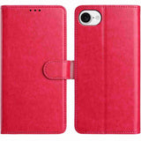 Lambskin 8-card Slot Leather Phone Case, For iPhone 17e / 16e, For iPhone 17 Pro Max, For iPhone 17 Pro, For iPhone 17