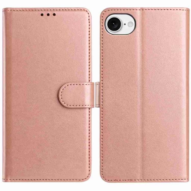 Lambskin 8-card Slot Leather Phone Case, For iPhone 17e / 16e, For iPhone 17 Pro Max, For iPhone 17 Pro, For iPhone 17