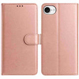 Lambskin 8-card Slot Leather Phone Case, For iPhone 17e / 16e, For iPhone 17 Pro Max, For iPhone 17 Pro, For iPhone 17