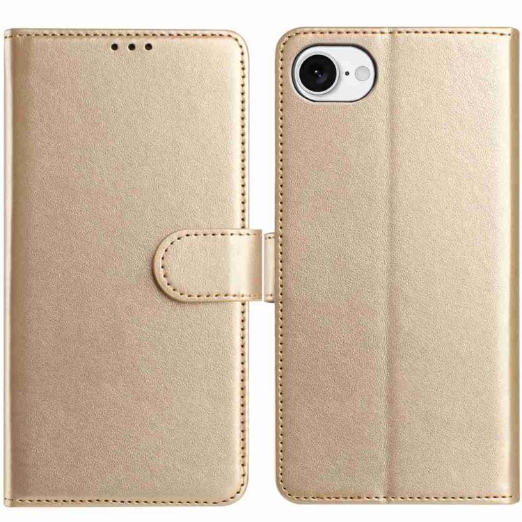 Lambskin 8-card Slot Leather Phone Case, For iPhone 17e / 16e, For iPhone 17 Pro Max, For iPhone 17 Pro, For iPhone 17
