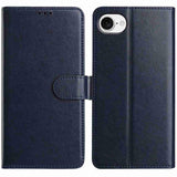 Lambskin 8-card Slot Leather Phone Case, For iPhone 17e / 16e, For iPhone 17 Pro Max, For iPhone 17 Pro, For iPhone 17