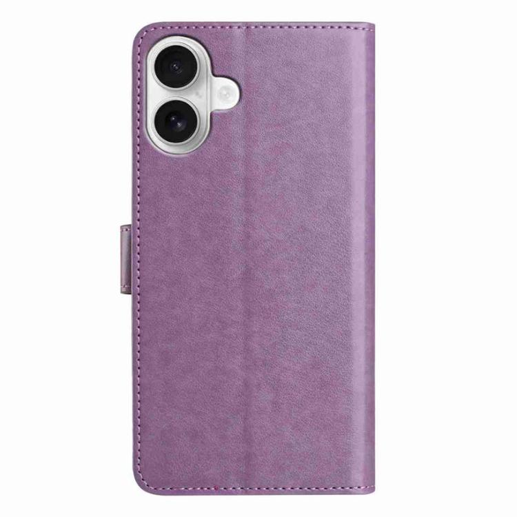 Lambskin 8-card Slot Leather Phone Case, For iPhone 16, For iPhone 15 Pro Max, For iPhone 15 Pro, For iPhone 15 Plus