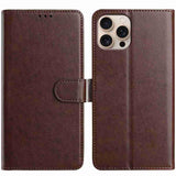 Lambskin 8-card Slot Leather Phone Case, For iPhone 16, For iPhone 15 Pro Max, For iPhone 15 Pro, For iPhone 15 Plus