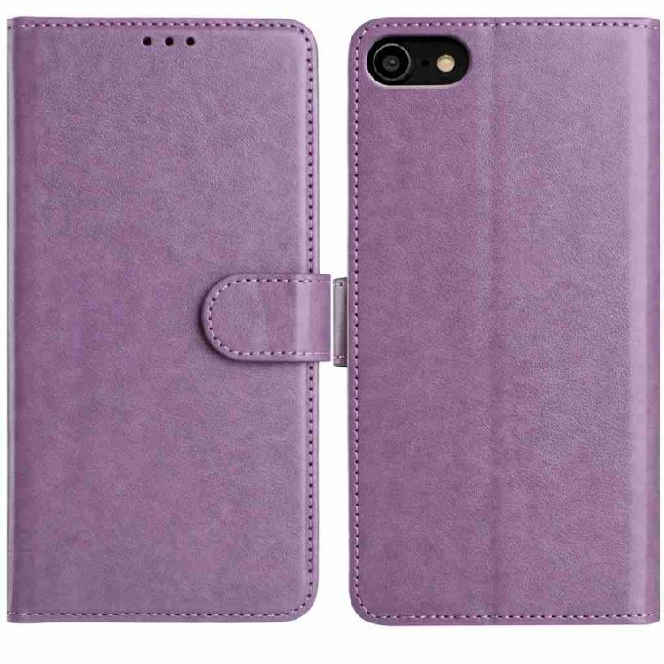 Lambskin 8-card Slot Leather Phone Case, For iPhone 14 Pro Max, For iPhone SE 2022 / SE 2020 / 8, For iPhone 13 Pro Max, For iPhone 13 Pro