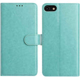 Lambskin 8-card Slot Leather Phone Case, For iPhone 14 Pro Max, For iPhone SE 2022 / SE 2020 / 8, For iPhone 13 Pro Max, For iPhone 13 Pro