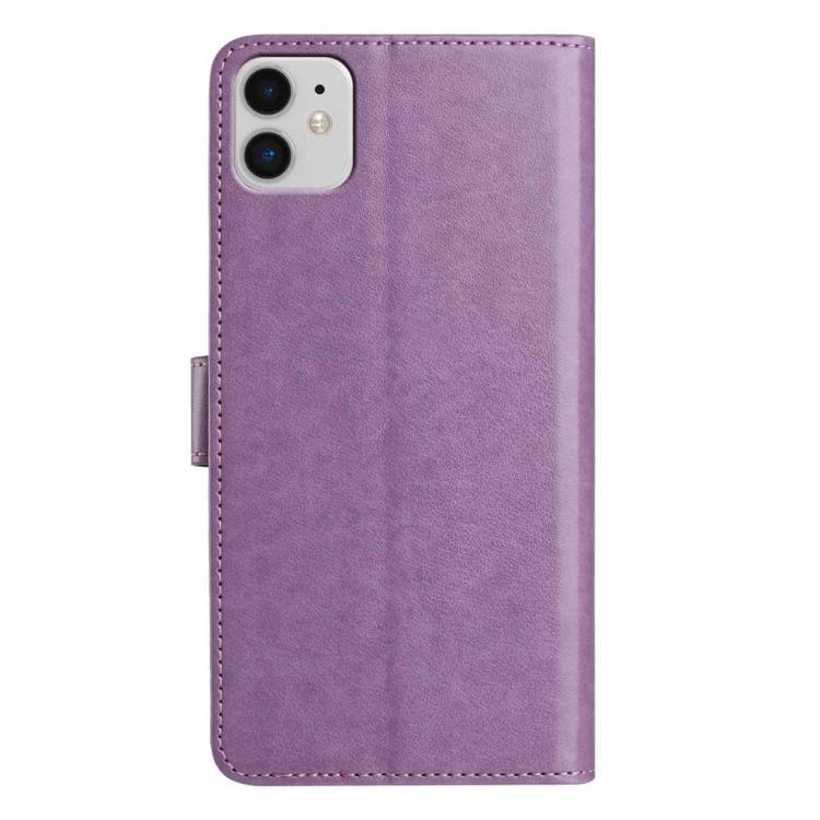 Lambskin 8-card Slot Leather Phone Case, For iPhone 11, For iPhone 11 Pro, For iPhone X / XS, For iPhone XR