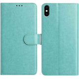 Lambskin 8-card Slot Leather Phone Case, For iPhone 11, For iPhone 11 Pro, For iPhone X / XS, For iPhone XR