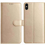Lambskin 8-card Slot Leather Phone Case, For iPhone 11, For iPhone 11 Pro, For iPhone X / XS, For iPhone XR