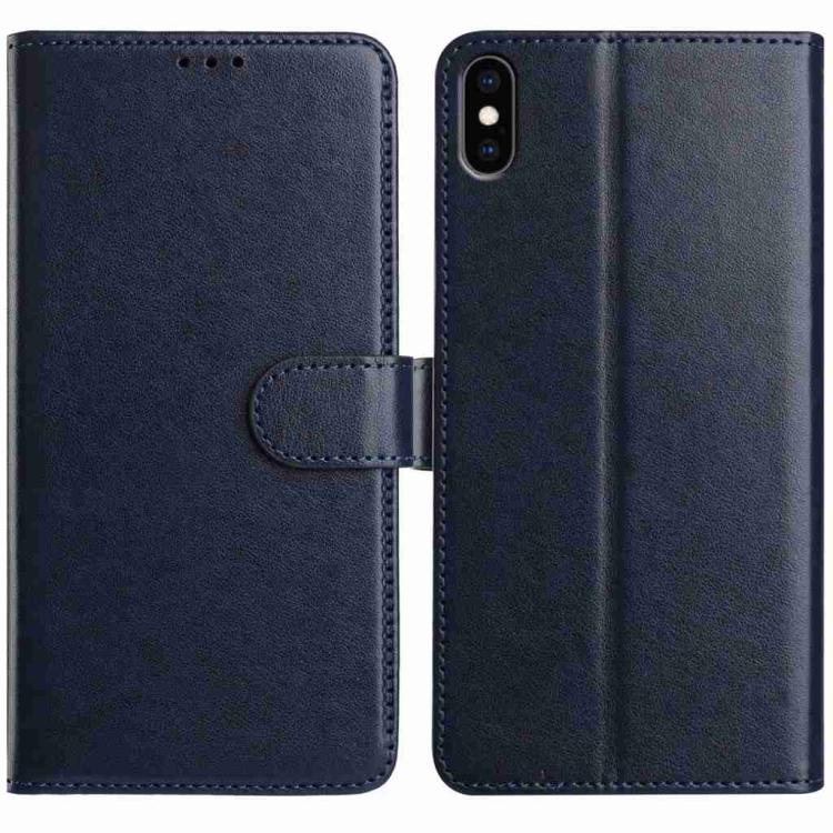 Lambskin 8-card Slot Leather Phone Case, For iPhone 11, For iPhone 11 Pro, For iPhone X / XS, For iPhone XR
