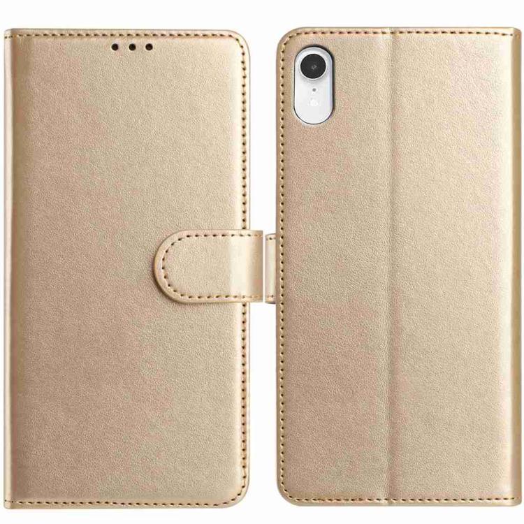 Lambskin 8-card Slot Leather Phone Case, For iPhone 11, For iPhone 11 Pro, For iPhone X / XS, For iPhone XR