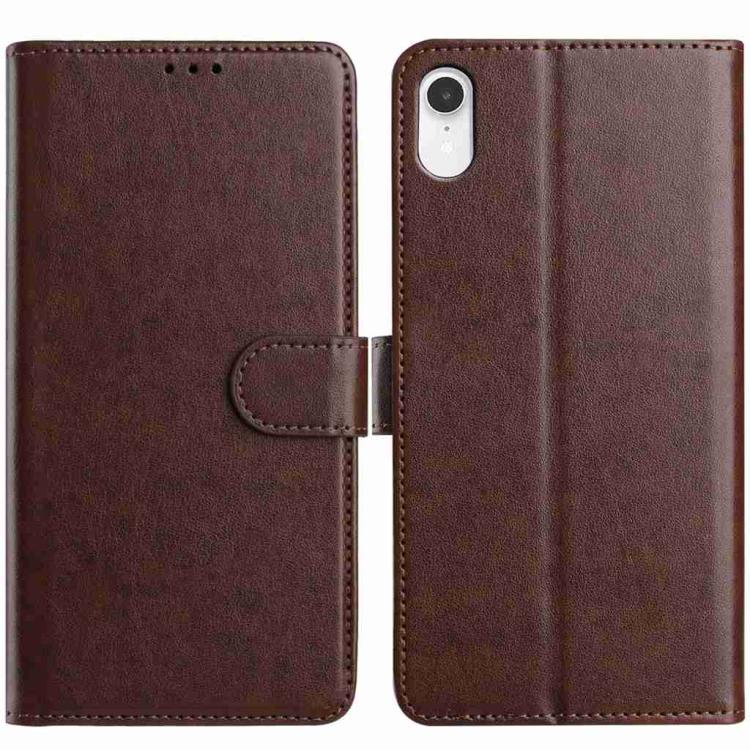 Lambskin 8-card Slot Leather Phone Case, For iPhone 11, For iPhone 11 Pro, For iPhone X / XS, For iPhone XR