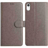 Lambskin 8-card Slot Leather Phone Case, For iPhone 11, For iPhone 11 Pro, For iPhone X / XS, For iPhone XR