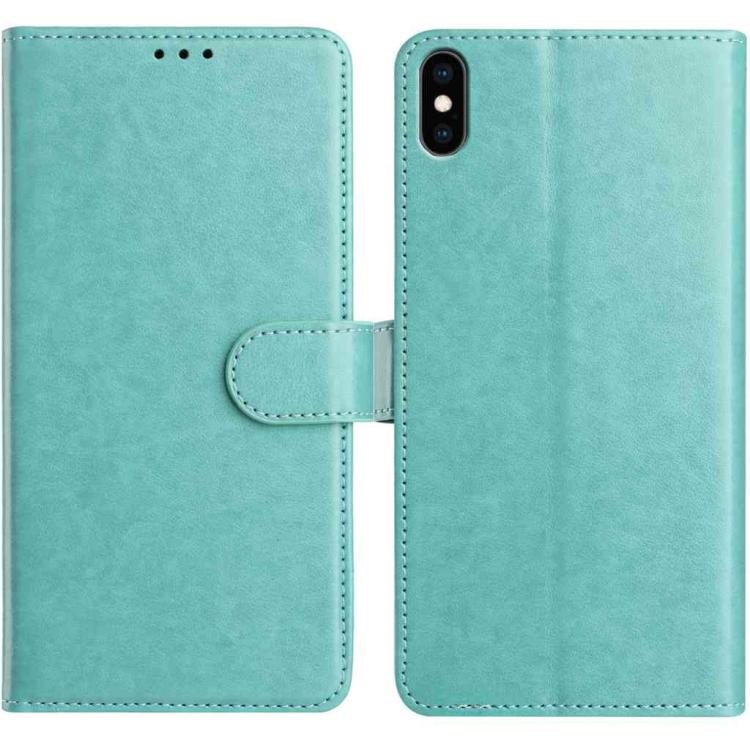 Lambskin 8-card Slot Leather Phone Case, For iPhone XS Max, For iPhone 8 Plus / 7 Plus