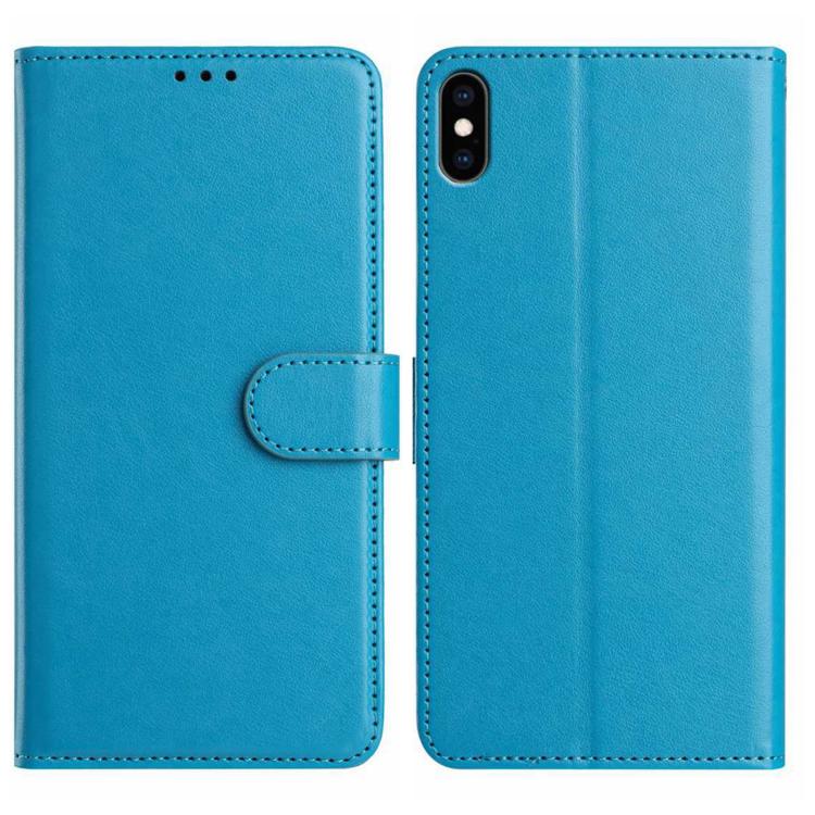 Lambskin 8-card Slot Leather Phone Case, For iPhone XS Max, For iPhone 8 Plus / 7 Plus