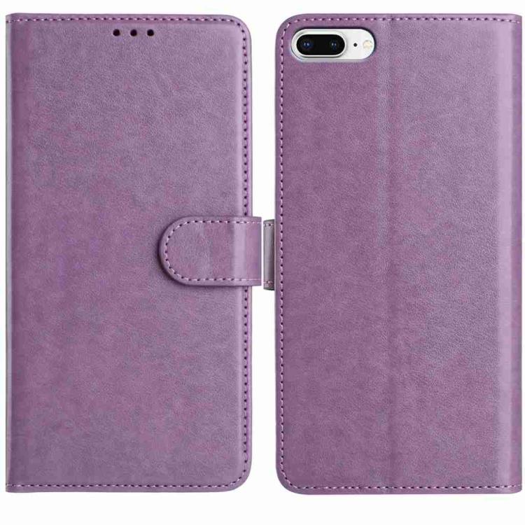 Lambskin 8-card Slot Leather Phone Case, For iPhone XS Max, For iPhone 8 Plus / 7 Plus