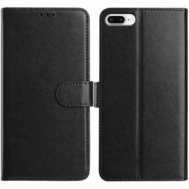 Lambskin 8-card Slot Leather Phone Case, For iPhone XS Max, For iPhone 8 Plus / 7 Plus