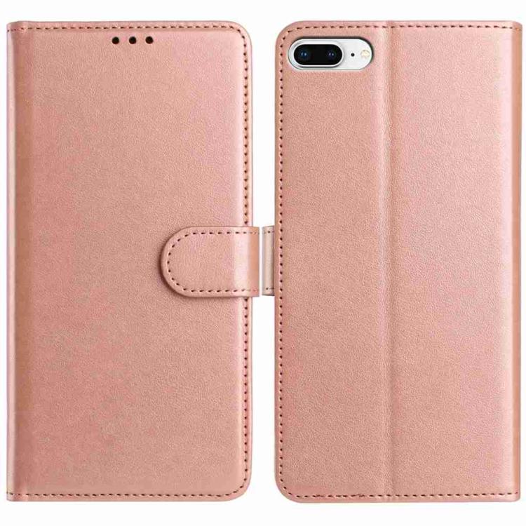 Lambskin 8-card Slot Leather Phone Case, For iPhone XS Max, For iPhone 8 Plus / 7 Plus
