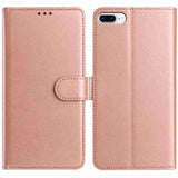 Lambskin 8-card Slot Leather Phone Case, For iPhone XS Max, For iPhone 8 Plus / 7 Plus