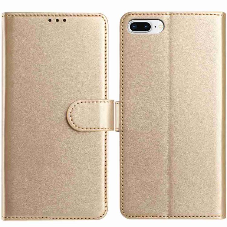 Lambskin 8-card Slot Leather Phone Case, For iPhone XS Max, For iPhone 8 Plus / 7 Plus
