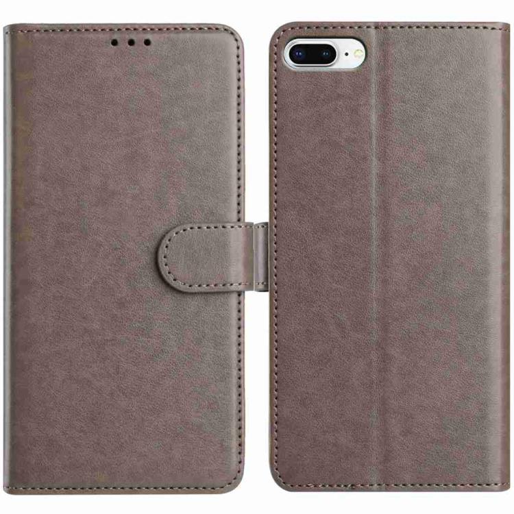 Lambskin 8-card Slot Leather Phone Case, For iPhone XS Max, For iPhone 8 Plus / 7 Plus