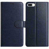 Lambskin 8-card Slot Leather Phone Case, For iPhone XS Max, For iPhone 8 Plus / 7 Plus