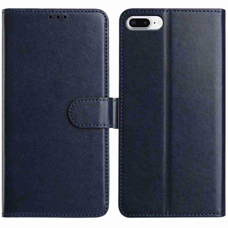 Lambskin 8-card Slot Leather Phone Case, For iPhone XS Max, For iPhone 8 Plus / 7 Plus
