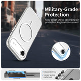 Candy Fine Circle Magsafe PC Hybrid TPU Phone Case, For iPhone Air, For iPhone 16 Pro Max, For iPhone 16 Pro, For iPhone 16 Plus, For iPhone 16, For iPhone 15 Pro Max