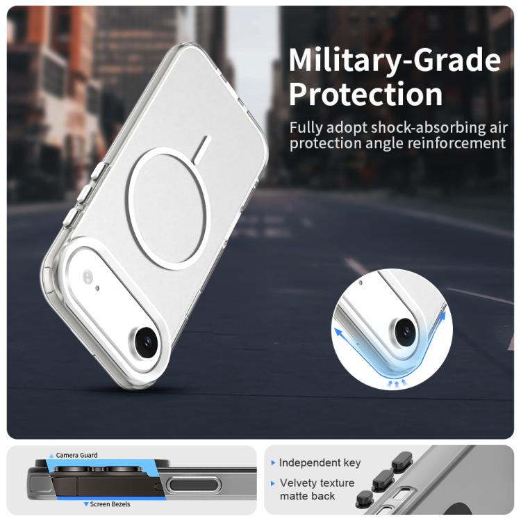 Candy Fine Circle Magsafe PC Hybrid TPU Phone Case, For iPhone Air, For iPhone 16 Pro Max, For iPhone 16 Pro, For iPhone 16 Plus, For iPhone 16, For iPhone 15 Pro Max