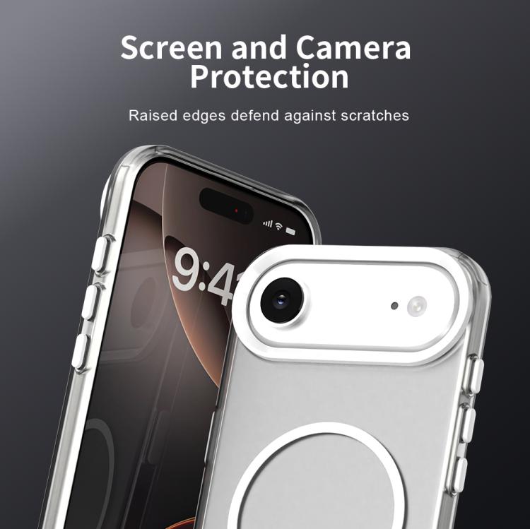 Candy Fine Circle Magsafe PC Hybrid TPU Phone Case, For iPhone Air, For iPhone 16 Pro Max, For iPhone 16 Pro, For iPhone 16 Plus, For iPhone 16, For iPhone 15 Pro Max