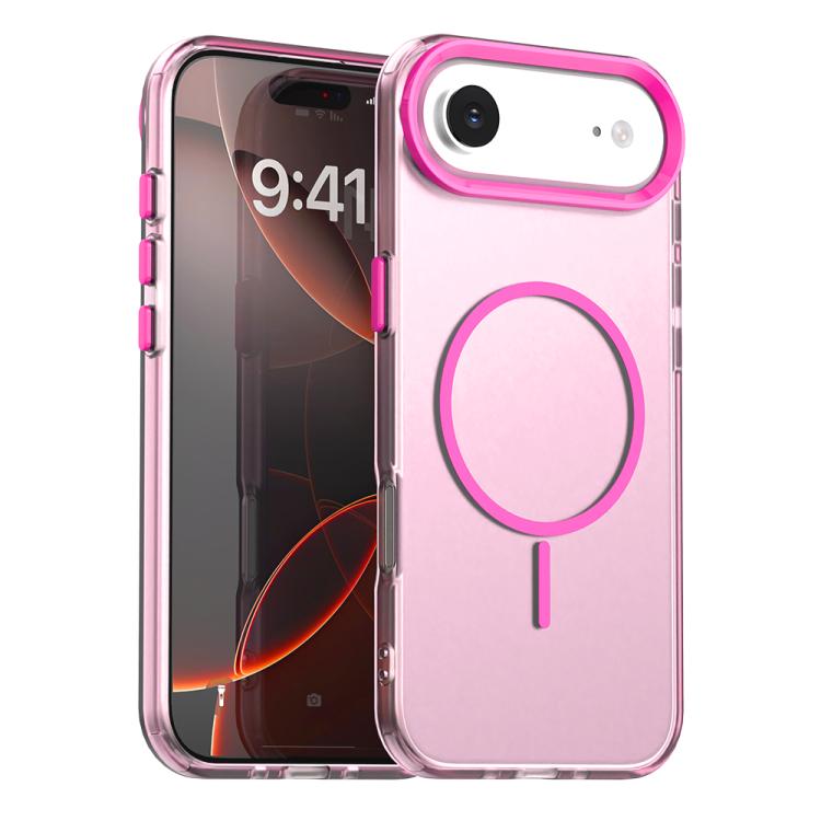 Candy Fine Circle Magsafe PC Hybrid TPU Phone Case, For iPhone Air, For iPhone 16 Pro Max, For iPhone 16 Pro, For iPhone 16 Plus, For iPhone 16, For iPhone 15 Pro Max