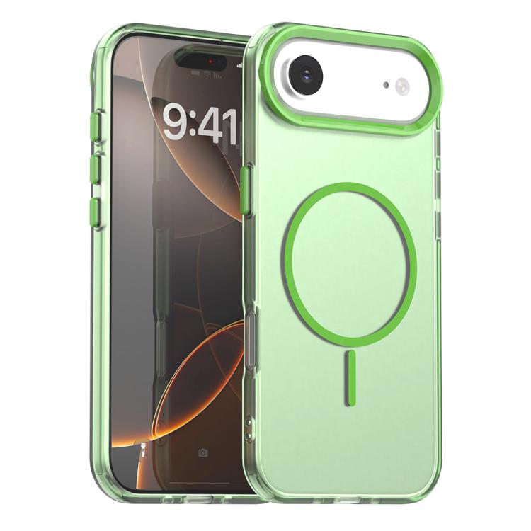 Candy Fine Circle Magsafe PC Hybrid TPU Phone Case, For iPhone Air, For iPhone 16 Pro Max, For iPhone 16 Pro, For iPhone 16 Plus, For iPhone 16, For iPhone 15 Pro Max