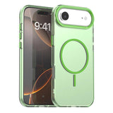 Candy Fine Circle Magsafe PC Hybrid TPU Phone Case, For iPhone Air, For iPhone 16 Pro Max, For iPhone 16 Pro, For iPhone 16 Plus, For iPhone 16, For iPhone 15 Pro Max