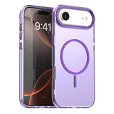 Candy Fine Circle Magsafe PC Hybrid TPU Phone Case, For iPhone Air, For iPhone 16 Pro Max, For iPhone 16 Pro, For iPhone 16 Plus, For iPhone 16, For iPhone 15 Pro Max