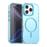 Candy Fine Circle Magsafe PC Hybrid TPU Phone Case, For iPhone Air, For iPhone 16 Pro Max, For iPhone 16 Pro, For iPhone 16 Plus, For iPhone 16, For iPhone 15 Pro Max
