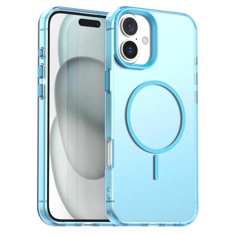 Candy Fine Circle Magsafe PC Hybrid TPU Phone Case, For iPhone 16 Pro, For iPhone 16 Plus, For iPhone 16, For iPhone 15 Pro Max, For iPhone 15 Pro, For iPhone 15 Plus