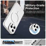 Candy Fine Circle Magsafe PC Hybrid TPU Phone Case, For iPhone 15 Pro, For iPhone 15 Plus, For iPhone 15, For iPhone 14 Plus, For iPhone 13, For iPhone 12