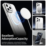 Candy Fine Circle Magsafe PC Hybrid TPU Phone Case, For iPhone 15 Pro, For iPhone 15 Plus, For iPhone 15, For iPhone 14 Plus, For iPhone 13, For iPhone 12