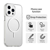 Candy Fine Circle Magsafe PC Hybrid TPU Phone Case, For iPhone 15 Pro, For iPhone 15 Plus, For iPhone 15, For iPhone 14 Plus, For iPhone 13, For iPhone 12