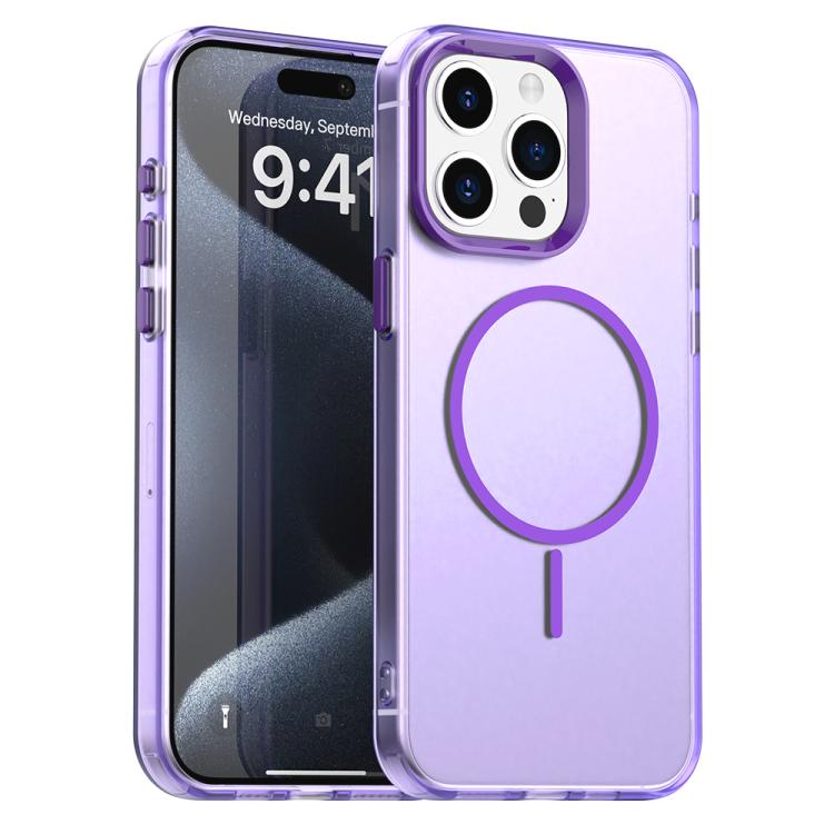 Candy Fine Circle Magsafe PC Hybrid TPU Phone Case, For iPhone 15 Pro, For iPhone 15 Plus, For iPhone 15, For iPhone 14 Plus, For iPhone 13, For iPhone 12