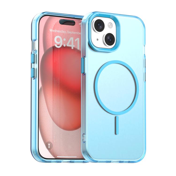 Candy Fine Circle Magsafe PC Hybrid TPU Phone Case, For iPhone 15 Pro, For iPhone 15 Plus, For iPhone 15, For iPhone 14 Plus, For iPhone 13, For iPhone 12