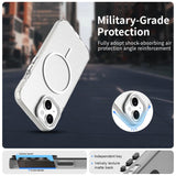 Candy Fine Circle Magsafe PC Hybrid TPU Phone Case, For iPhone 15, For iPhone 14 Plus, For iPhone 13, For iPhone 12, For iPhone 12 Pro Max, For iPhone 12 Pro
