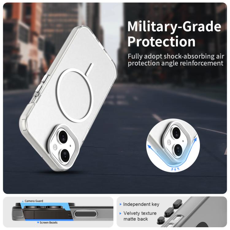 Candy Fine Circle Magsafe PC Hybrid TPU Phone Case, For iPhone 15, For iPhone 14 Plus, For iPhone 13, For iPhone 12, For iPhone 12 Pro Max, For iPhone 12 Pro