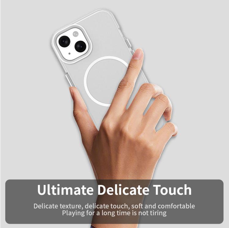 Candy Fine Circle Magsafe PC Hybrid TPU Phone Case, For iPhone 15, For iPhone 14 Plus, For iPhone 13, For iPhone 12, For iPhone 12 Pro Max, For iPhone 12 Pro