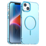 Candy Fine Circle Magsafe PC Hybrid TPU Phone Case, For iPhone 15, For iPhone 14 Plus, For iPhone 13, For iPhone 12, For iPhone 12 Pro Max, For iPhone 12 Pro