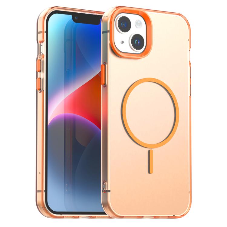 Candy Fine Circle Magsafe PC Hybrid TPU Phone Case, For iPhone 15, For iPhone 14 Plus, For iPhone 13, For iPhone 12, For iPhone 12 Pro Max, For iPhone 12 Pro