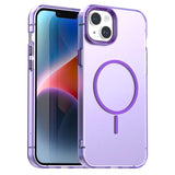 Candy Fine Circle Magsafe PC Hybrid TPU Phone Case, For iPhone 15, For iPhone 14 Plus, For iPhone 13, For iPhone 12, For iPhone 12 Pro Max, For iPhone 12 Pro