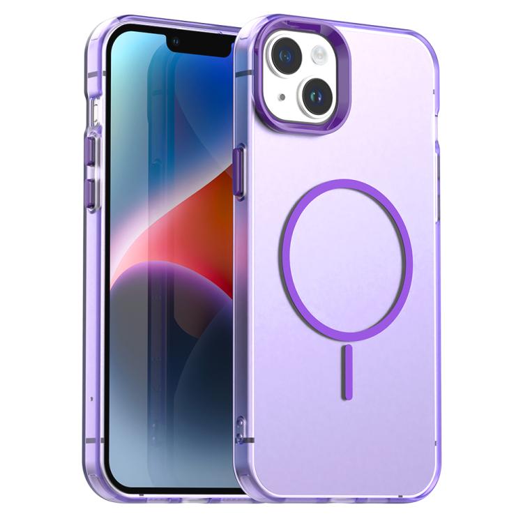Candy Fine Circle Magsafe PC Hybrid TPU Phone Case, For iPhone 15, For iPhone 14 Plus, For iPhone 13, For iPhone 12, For iPhone 12 Pro Max, For iPhone 12 Pro
