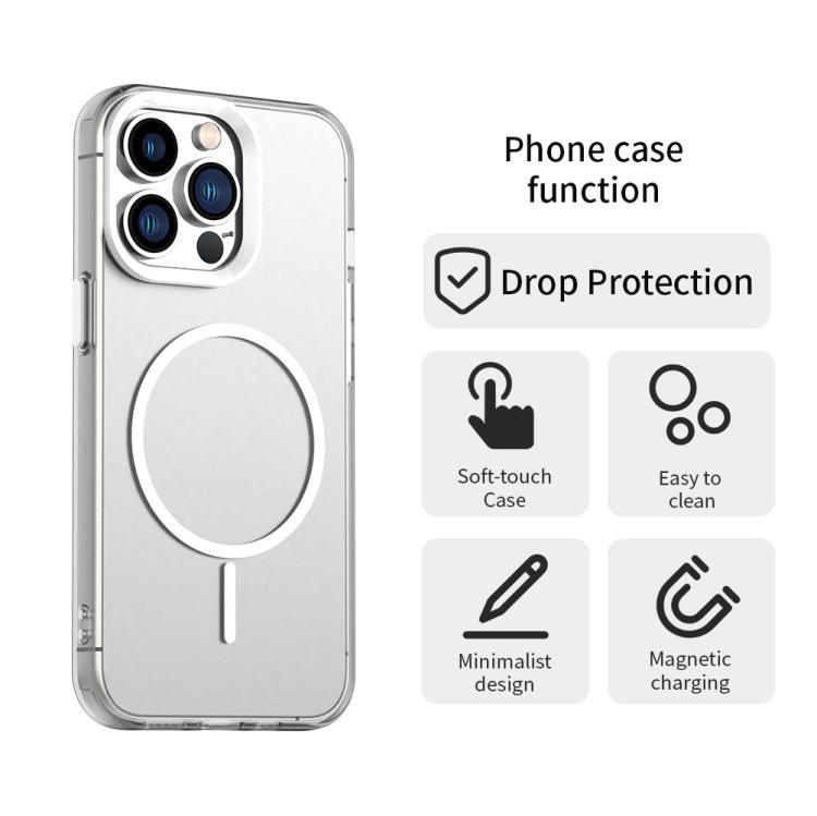Candy Fine Circle Magsafe PC Hybrid TPU Phone Case, For iPhone 12 Pro Max, For iPhone 12 Pro