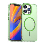 Candy Fine Circle Magsafe PC Hybrid TPU Phone Case, For iPhone 15, For iPhone 14 Plus, For iPhone 13, For iPhone 12, For iPhone 12 Pro Max, For iPhone 12 Pro